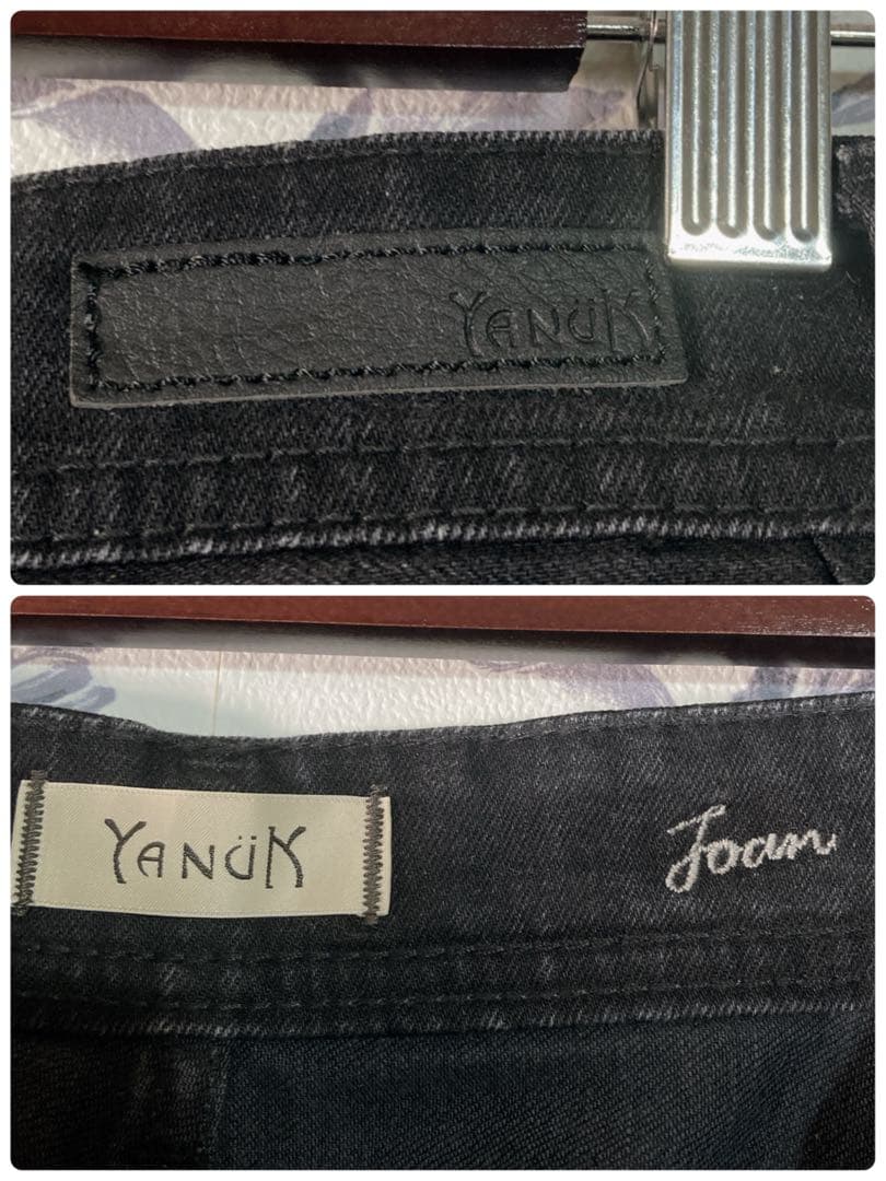 【YANUK】ヤヌーク 別注 IENA ルーズストレート JOAN OBK 25