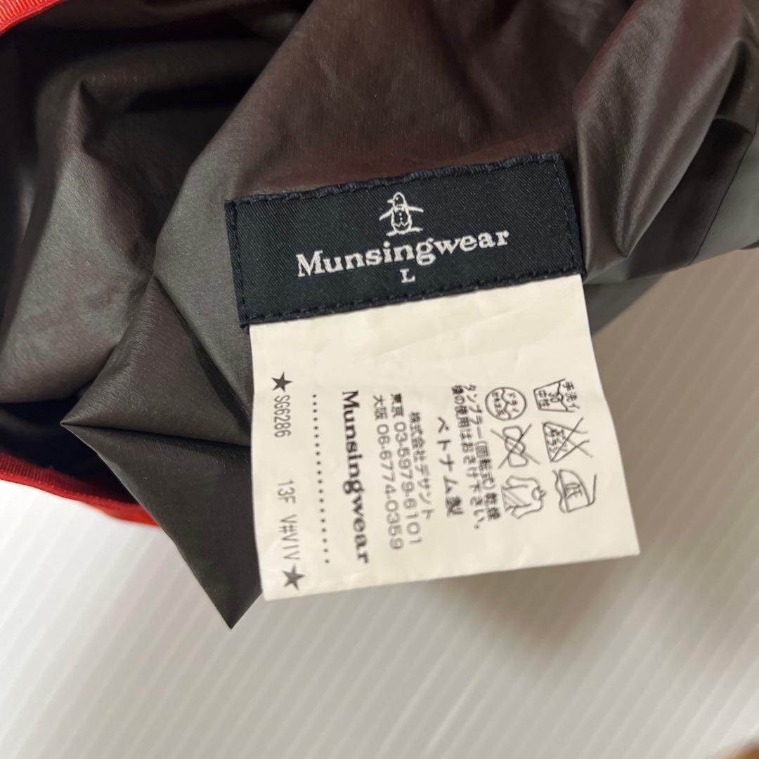 Munsingwear 赤 ジャケット GORE-TEX ゴルフウェアー Ｌ