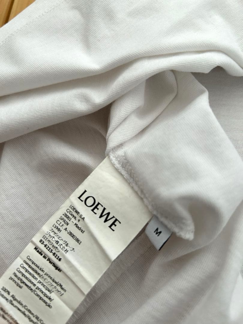 【美品】LOEWE リラックスフィット Tシャツ（コットン）