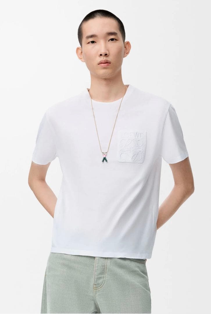 【美品】LOEWE リラックスフィット Tシャツ（コットン）