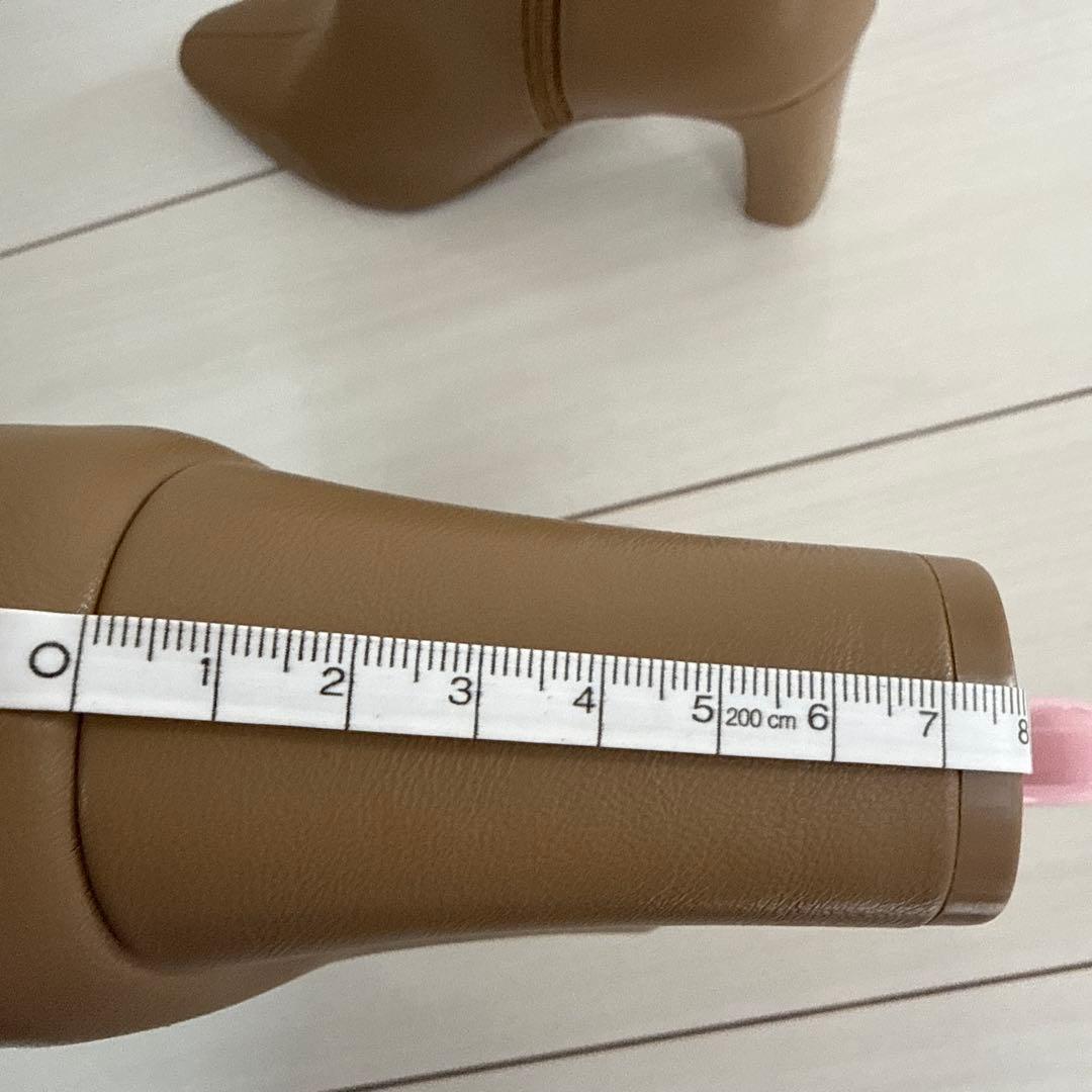 新品未使用タグ付き SNIDEL スナイデル ショートブーツ ベージュ M