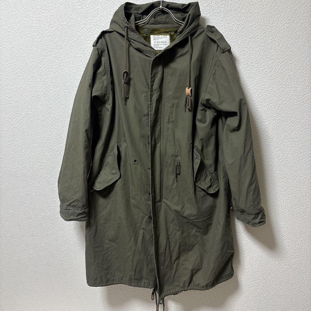 【HOUSTON】M-51 モッズコート（青島コート） カーキオーバーサイズ防寒