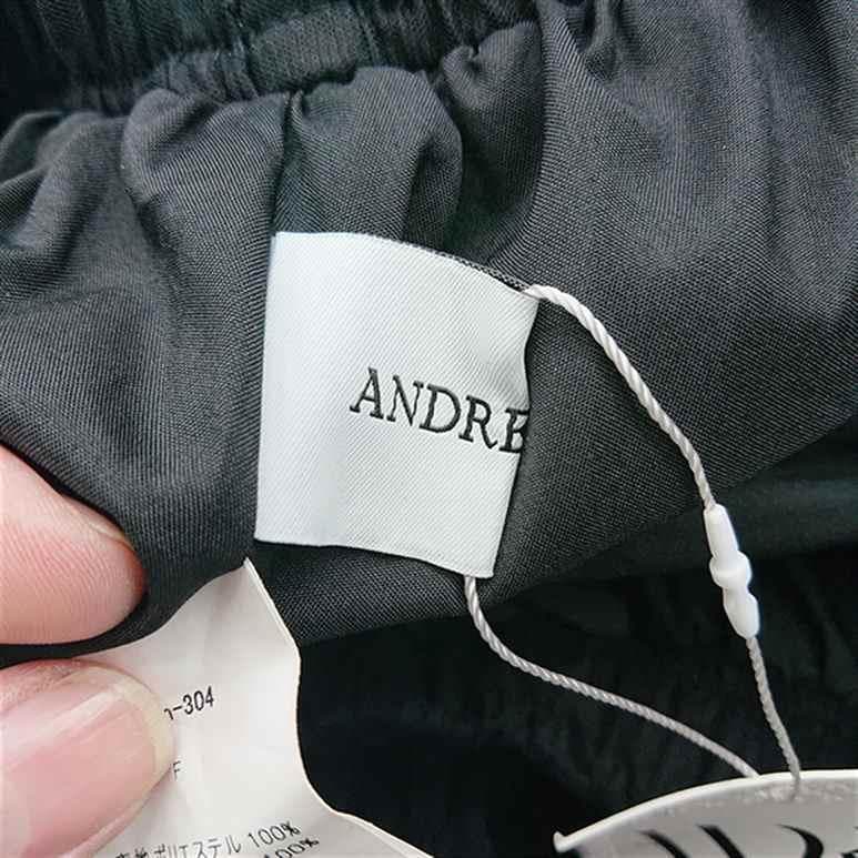 ★ ANDREA & Co. チュールフリルスカート ブラック系 レディース