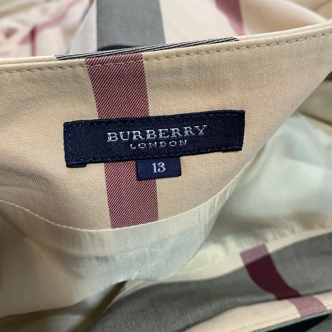 BURBERRY LONDON メガチェック ロングスカート 大きいサイズ 13