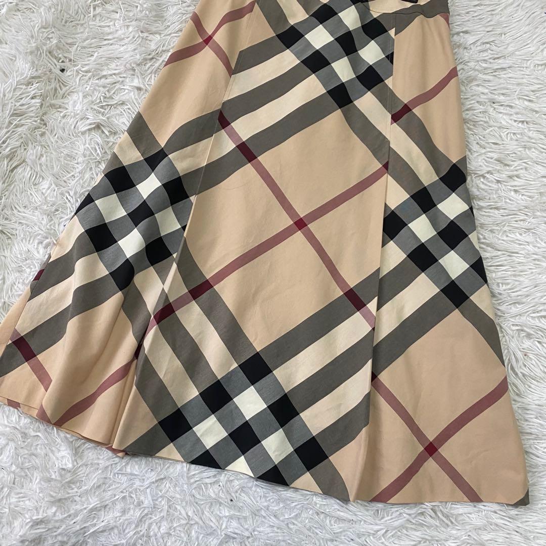 BURBERRY LONDON メガチェック ロングスカート 大きいサイズ 13
