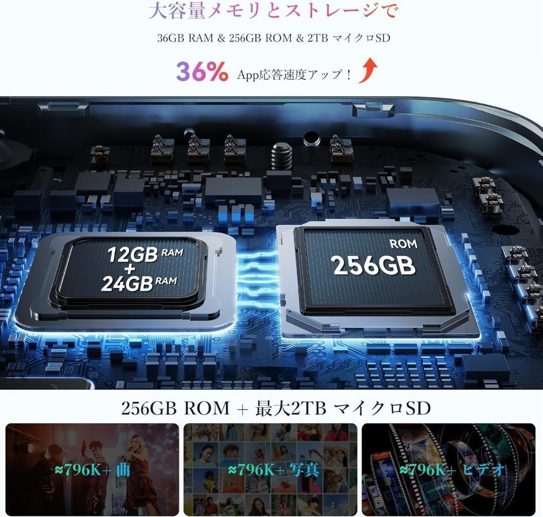 新品❤️Blackview MEGA2 高画質2K 12インチタブレット超大容量✨