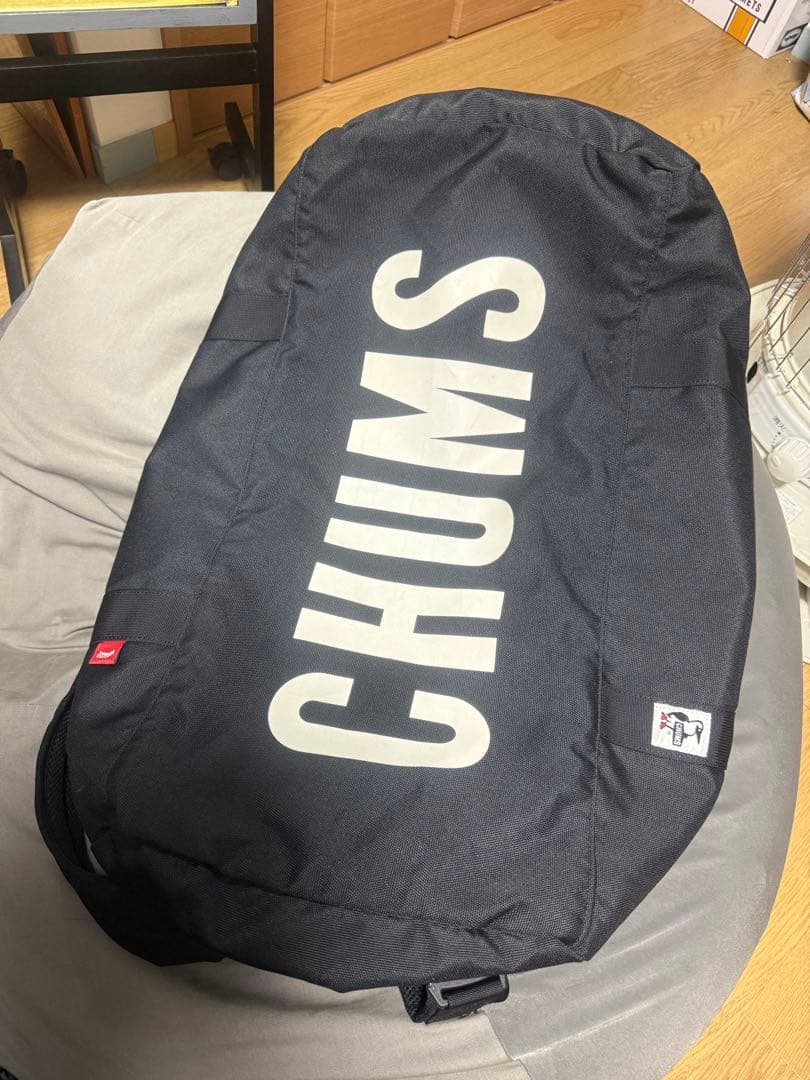 CHUMS ボストンバッグ 黒　CORDURA 40L 使用回数少なめ　旧タイプ