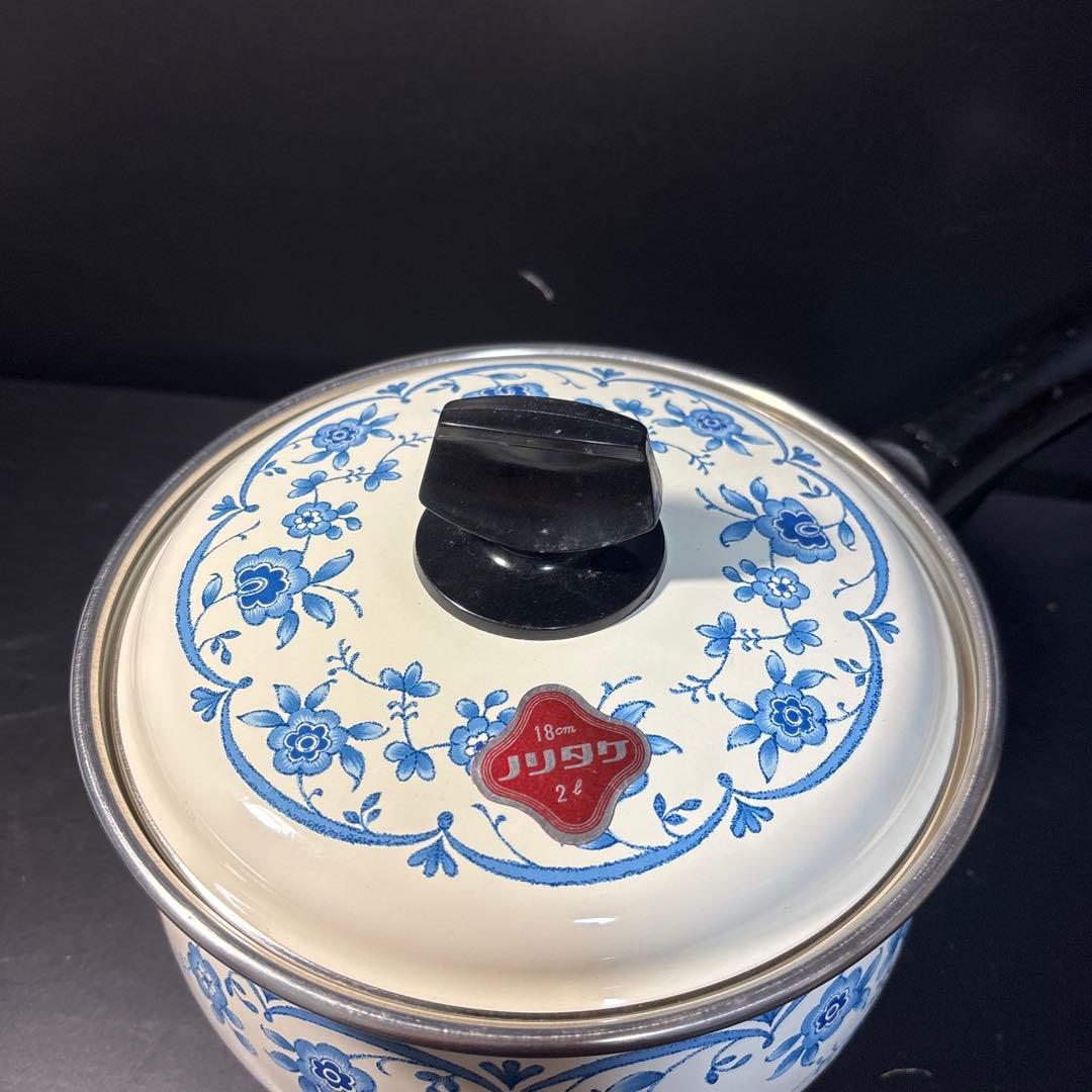 Noritake ホーロー　両手鍋　片手鍋