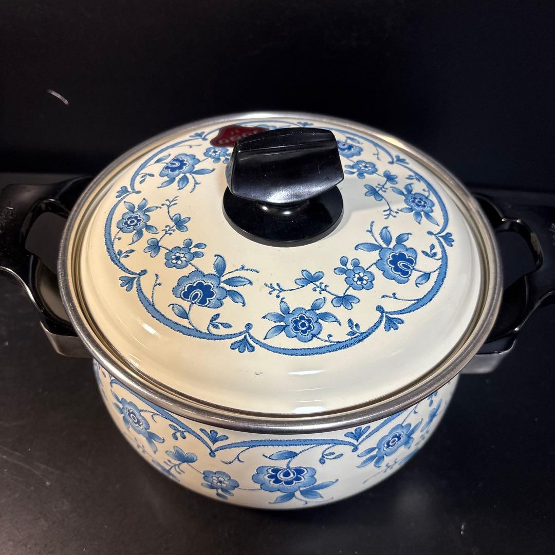Noritake ホーロー　両手鍋　片手鍋