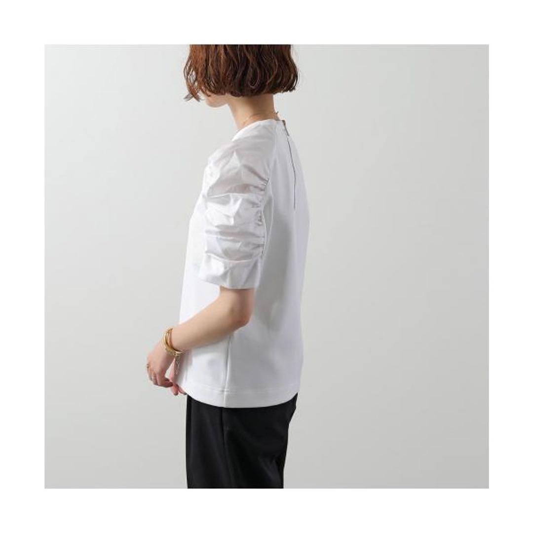 【新品未使用】MAX MARA マンティデ テクニカル ジャージーTシャツ