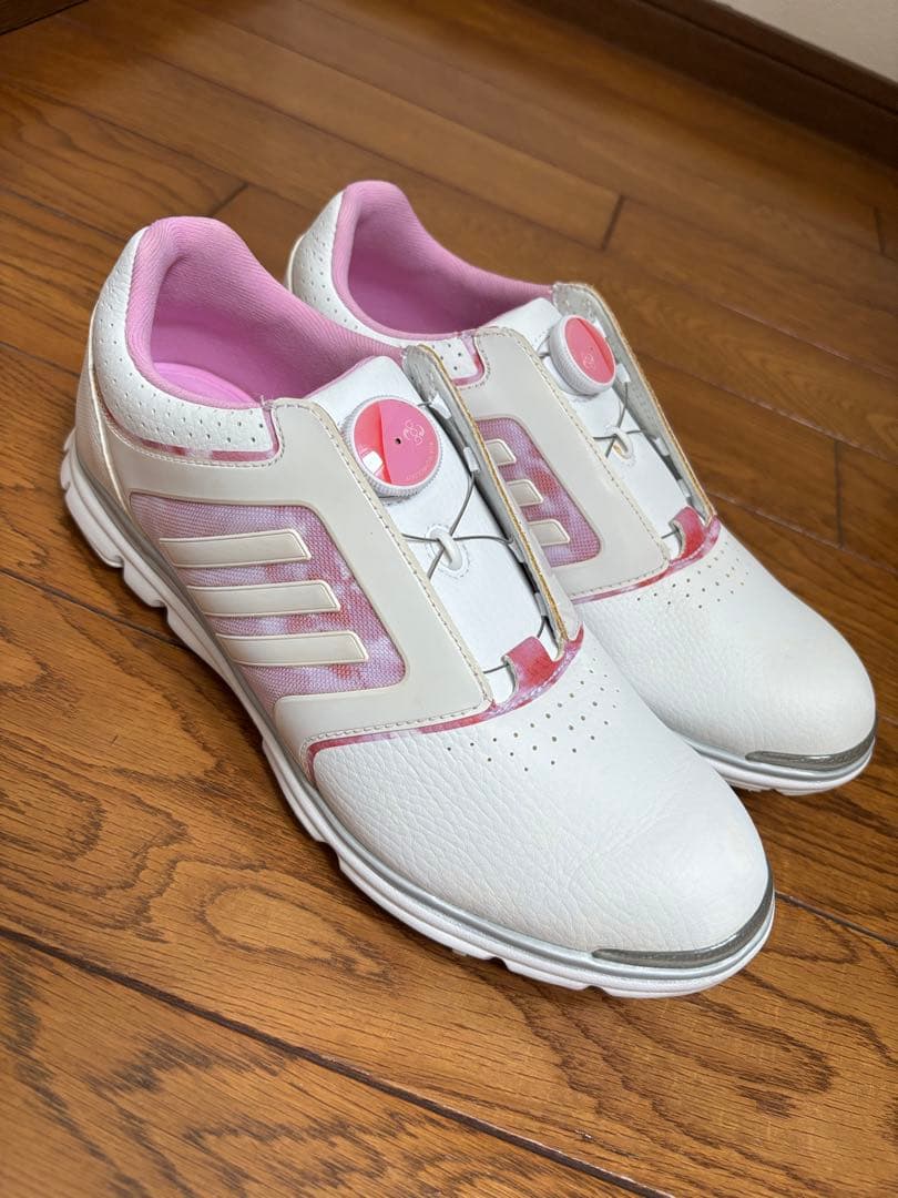 adidasゴルフシューズ BOA 24.5㎝ ゴルフグローブ19㎝