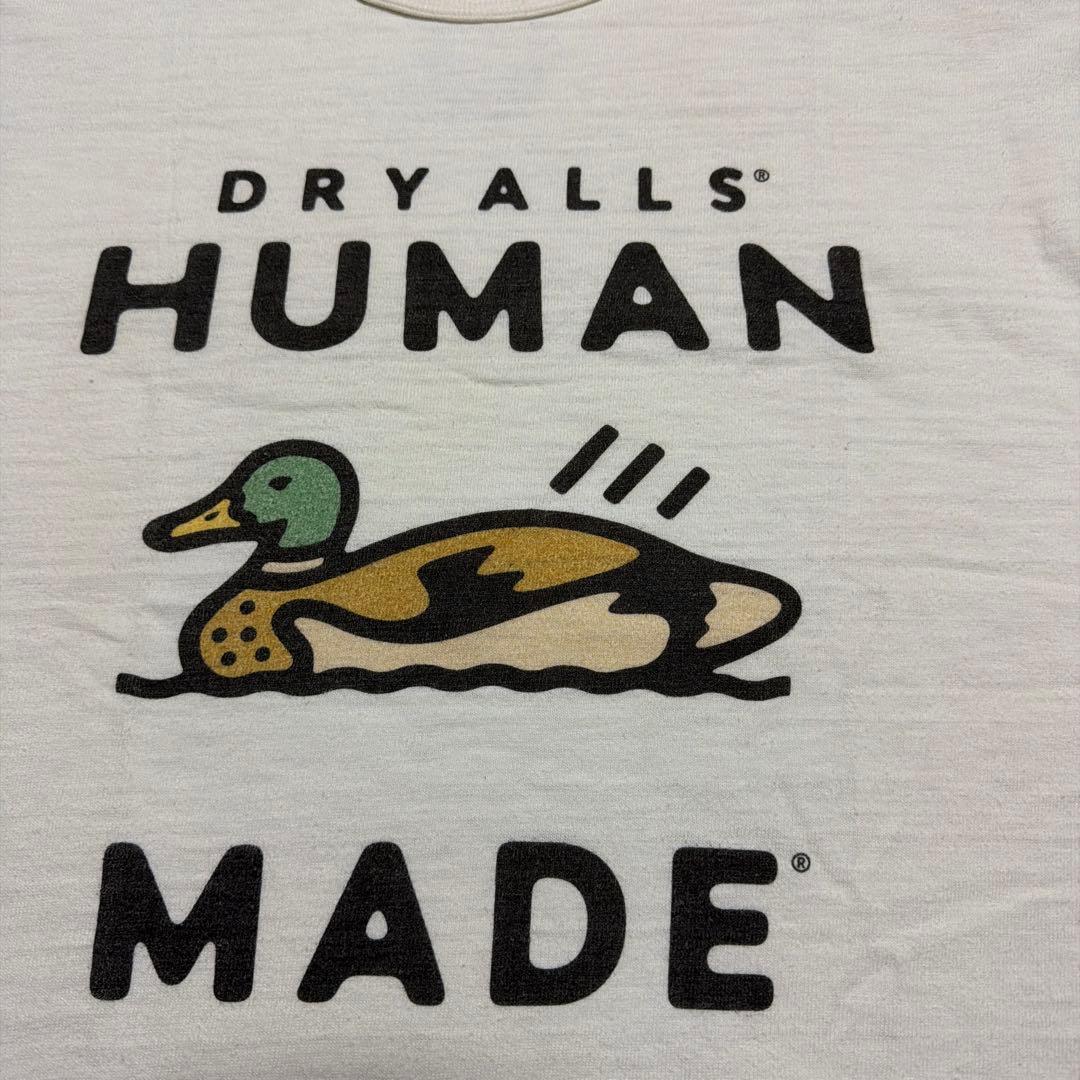 HUMAN MADE カモ　鴨　tシャツ L ヒューマンメイド　ナチュラル