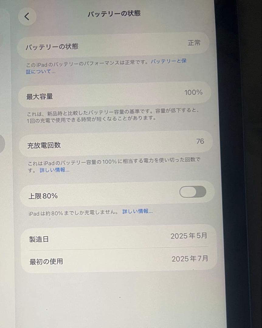 Apple iPad (A16) Wi-Fi 128GB ブルー