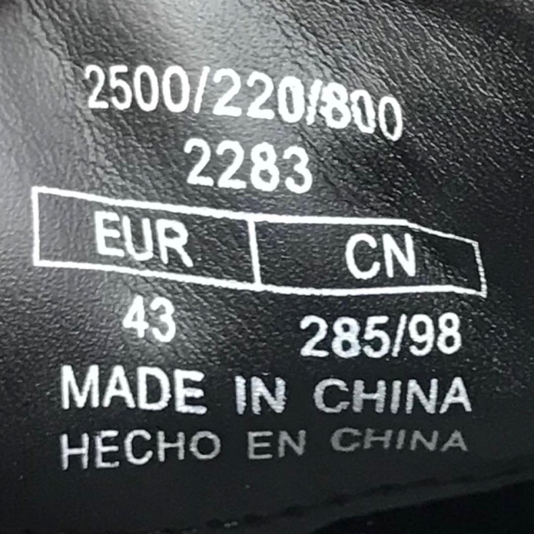 美品　ZARA モックトゥシューズ チロリアン ブラック レザー モカシン