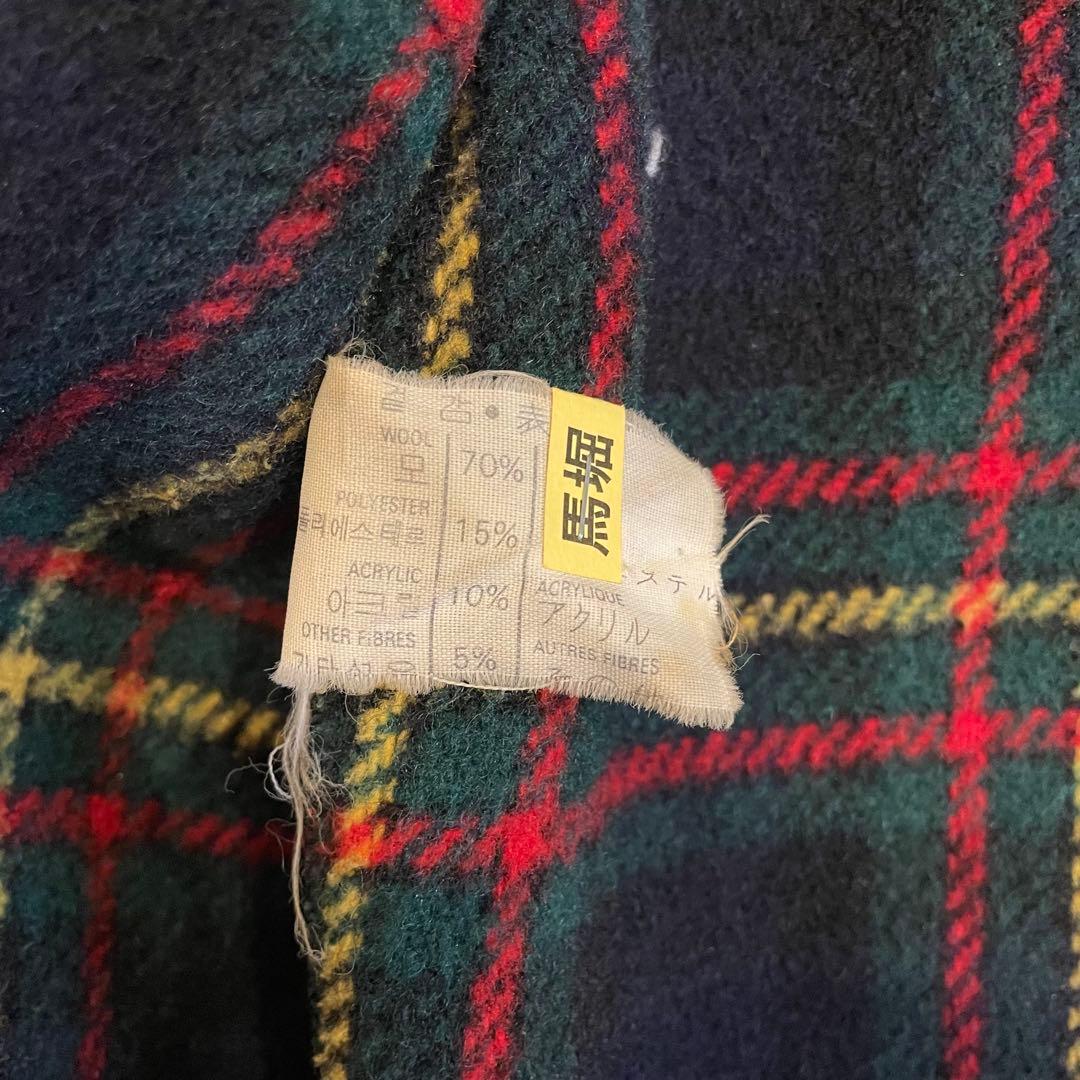 Gloverall DuffleCoat ダッフルコートタータンチェック XL