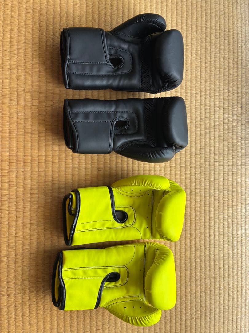 たいよう ボクシンググローブ2組＋キックミット 格闘技トレーニングセット