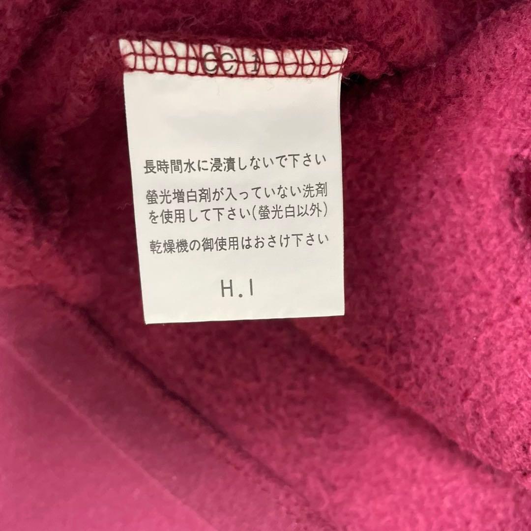 agnes b. アニエスベー バーガンディ ボタン付き 長袖トップス 2