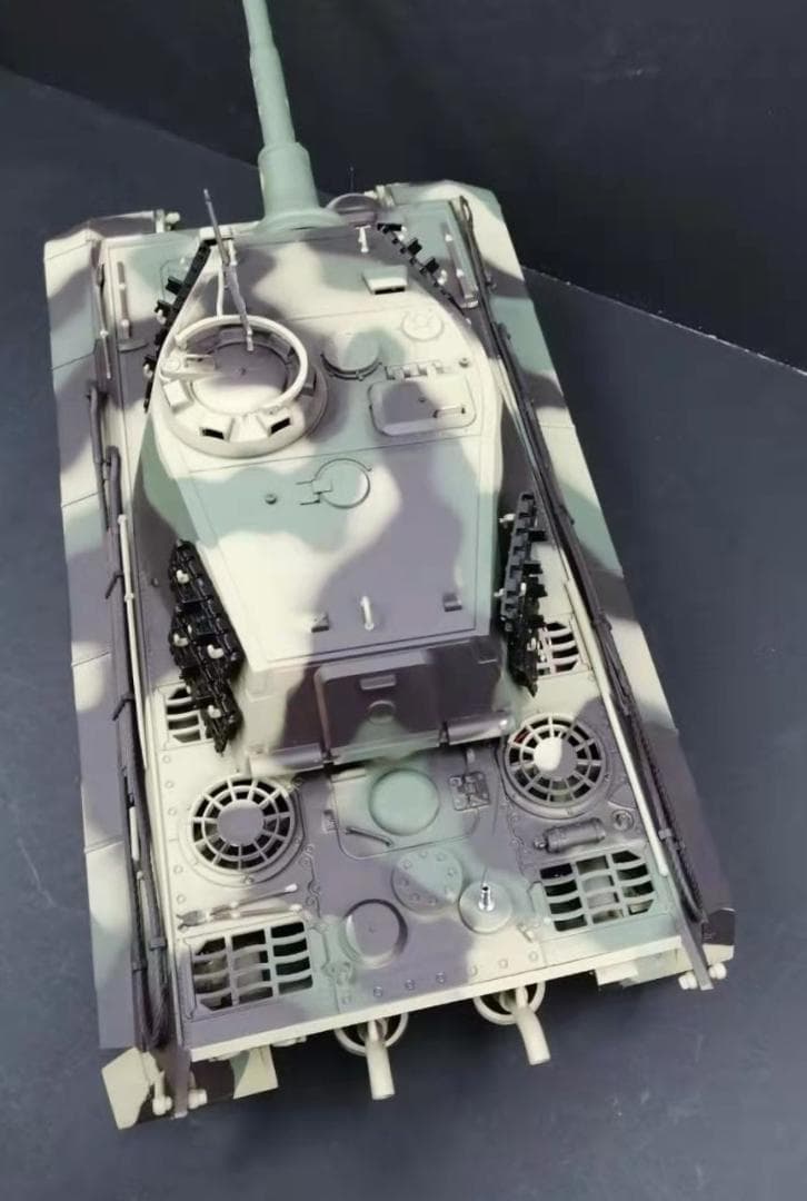 若干訳あり1/16戦車ラジコン　ドイツキングタイガー　ヘンロン3888A-1