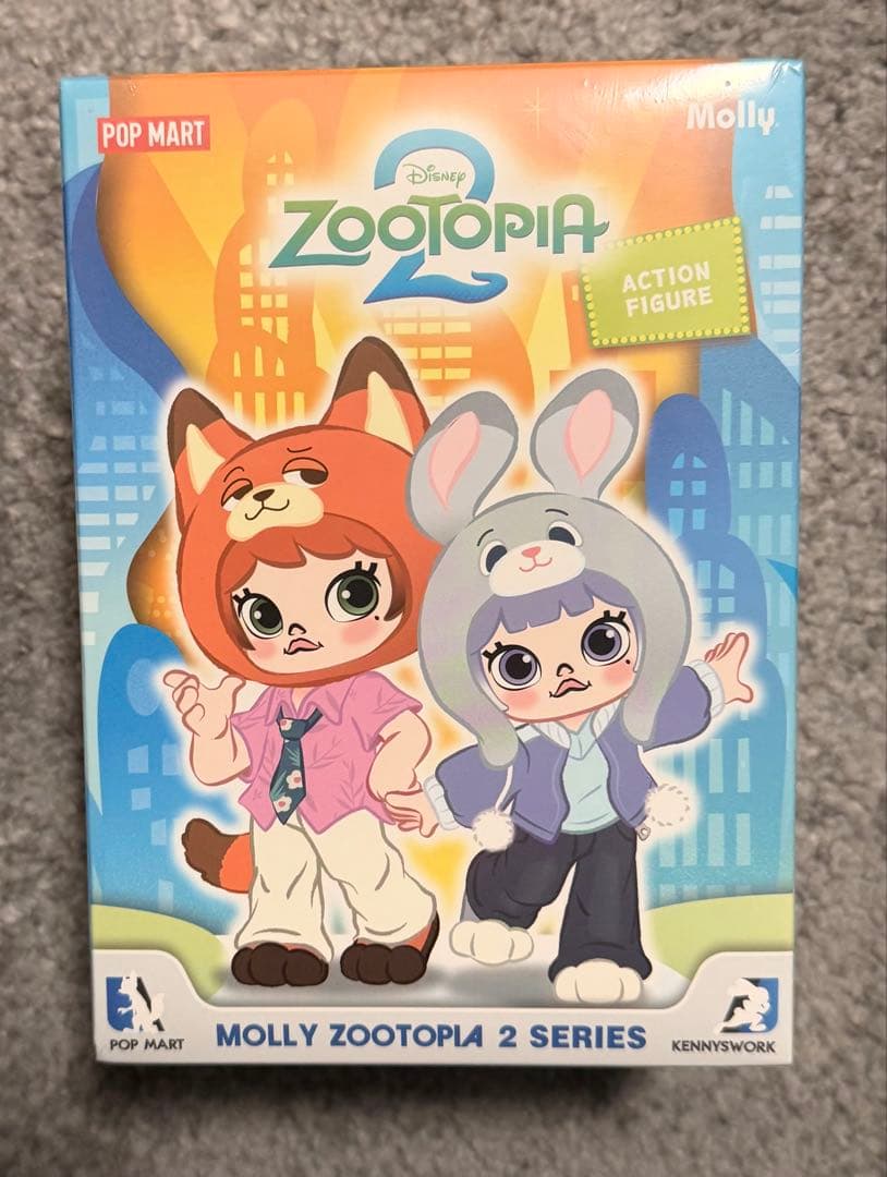 POPMART MOLLY ズートピア2シリーズ1/12 アクションフィギュア