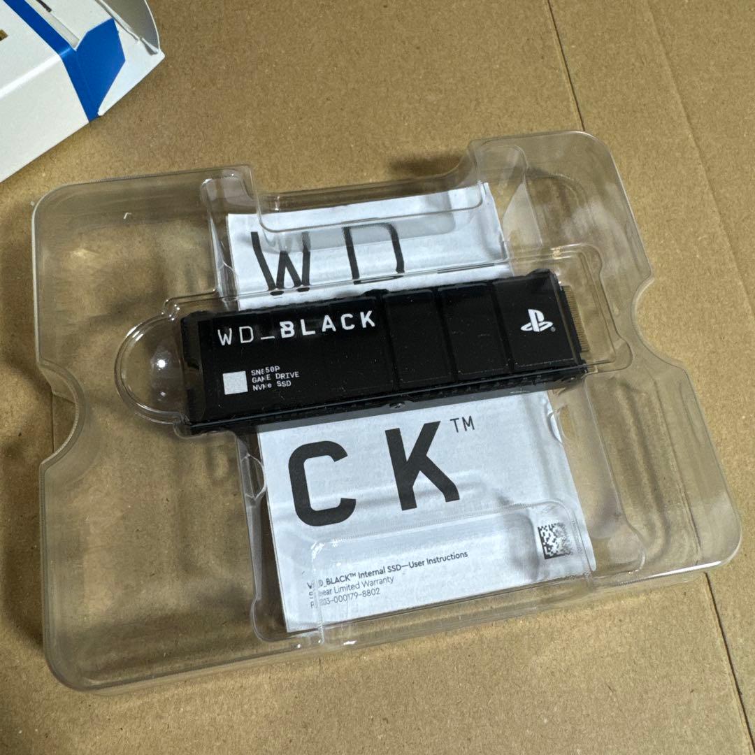 WD_BLACK SN850P NVMe SSD 4TB PS5専用