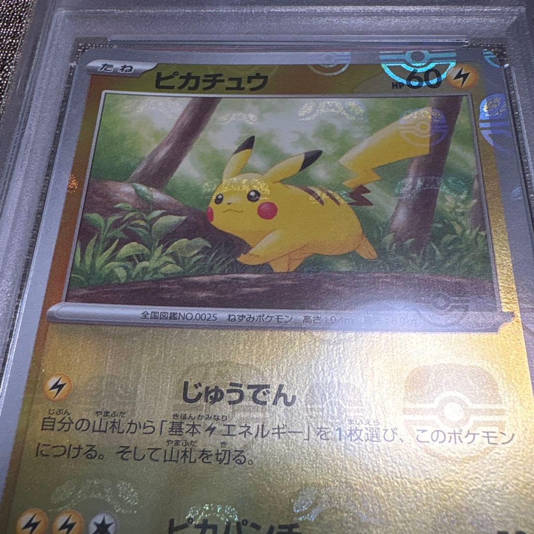 ピカチュウ C SV2a ポケモンカード151 025/165 psa10 希少