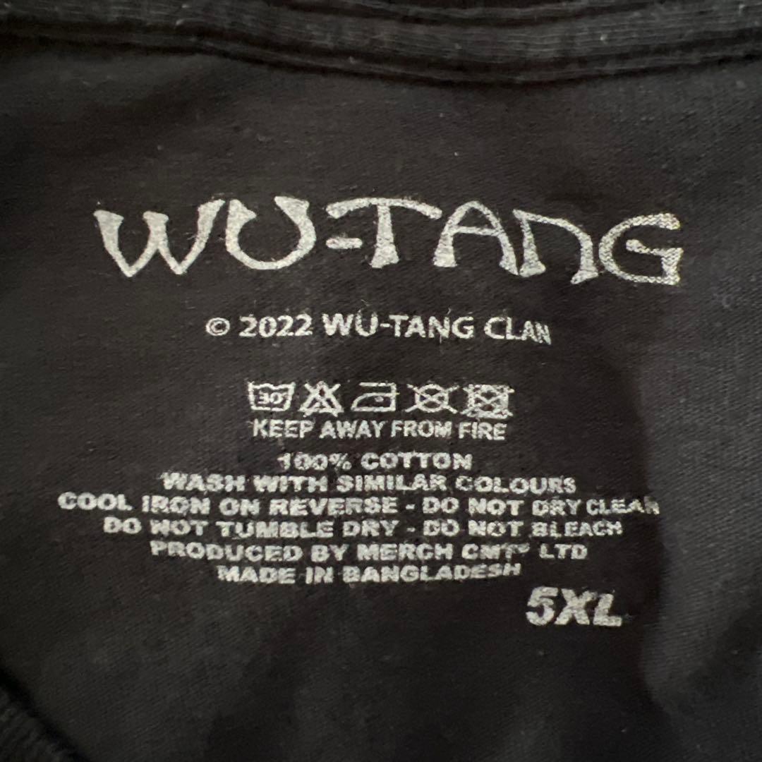 WU-TANG CLAN Tシャツ　超ビッグサイズ　5XL 公式　b-boy 黒