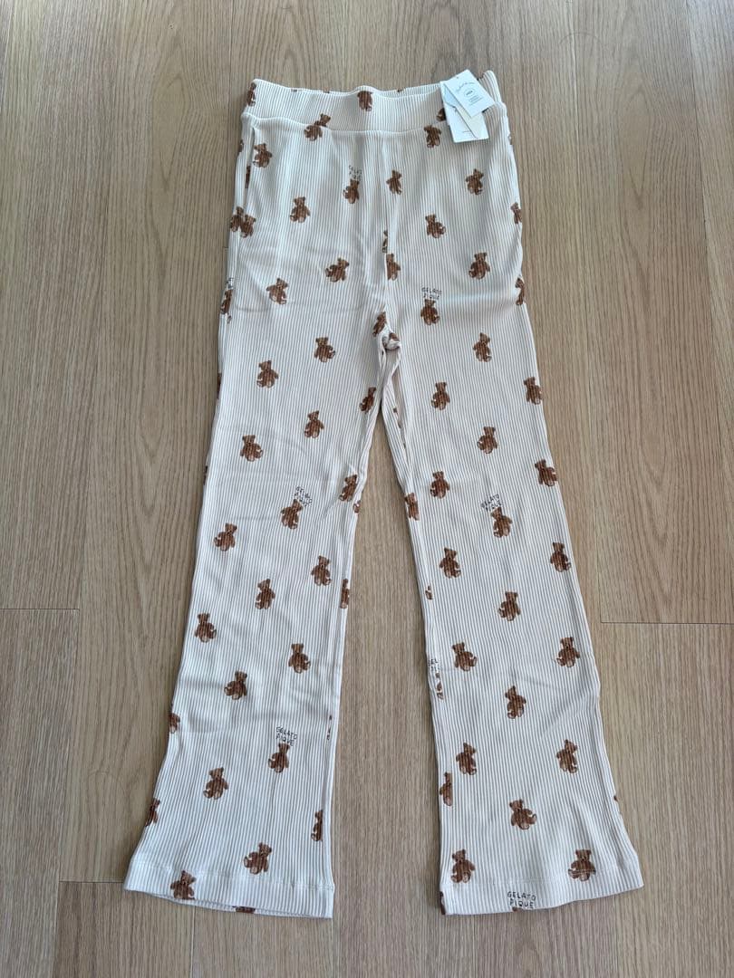 新品　未使用品　gelato pique ペア柄リプロンルームウェアセット