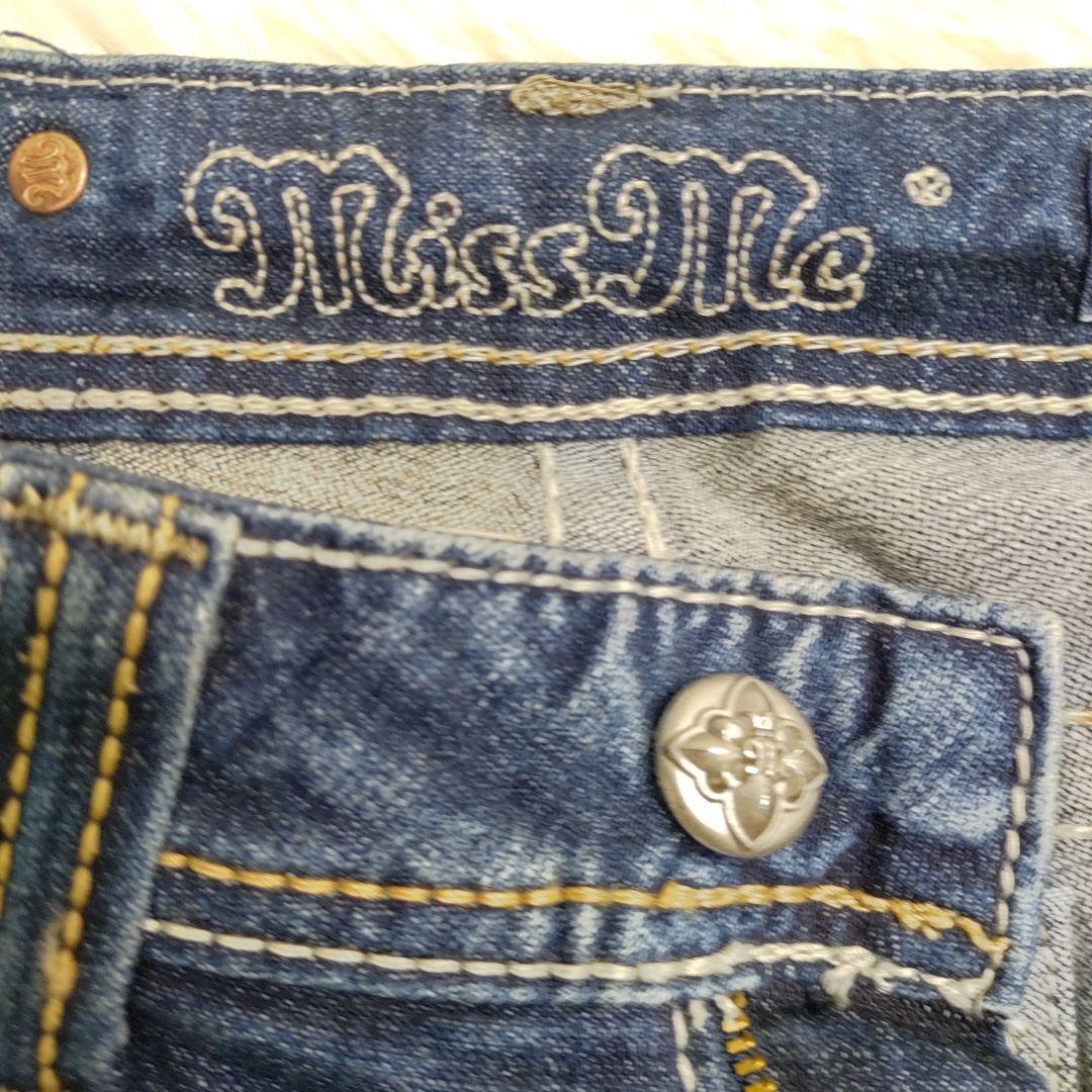 Y2K Miss Me ブーツカット デニム フェアリーグランジ 美品 25