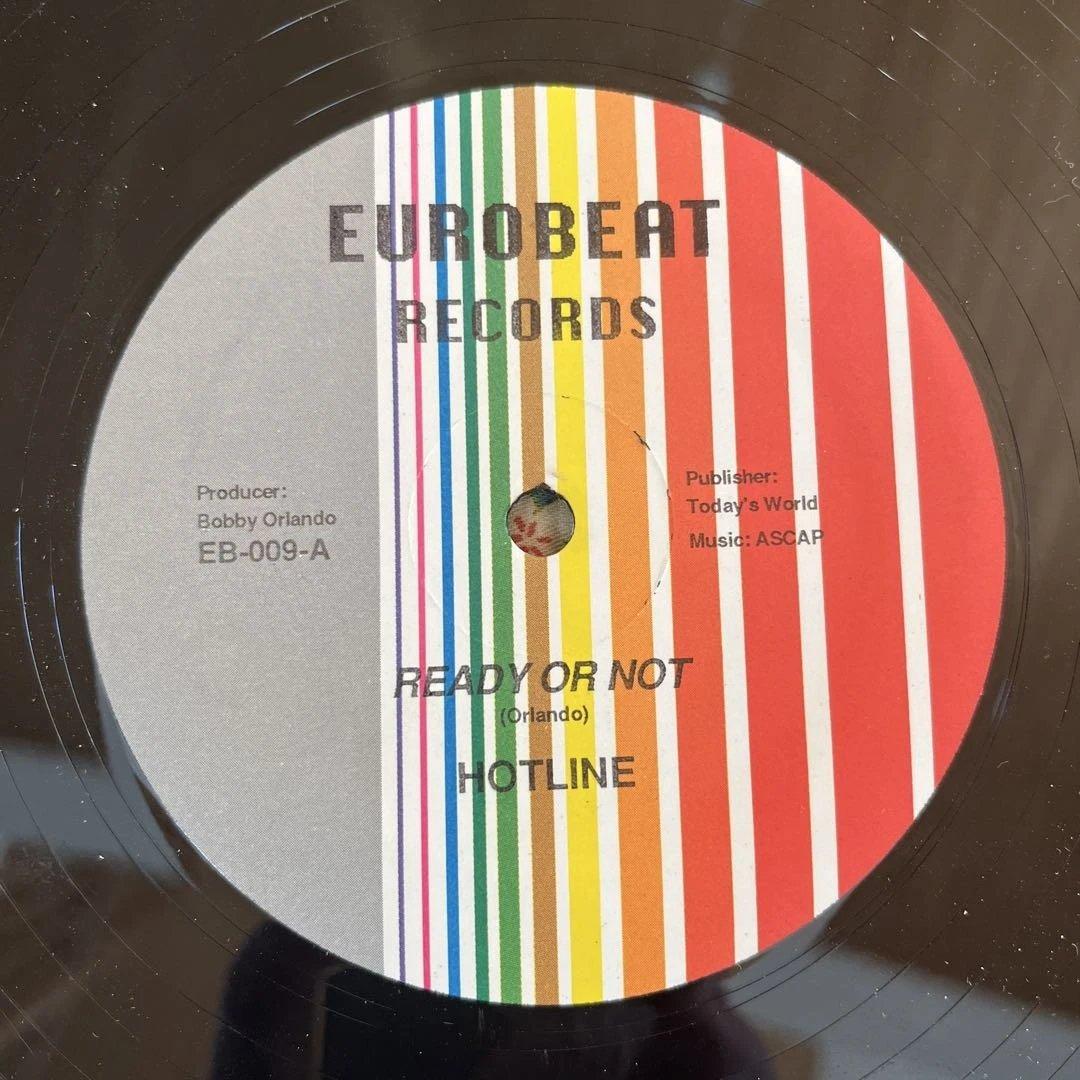 洋楽 READY OR NOT / HOTLINE EUROBEAT RECORDS