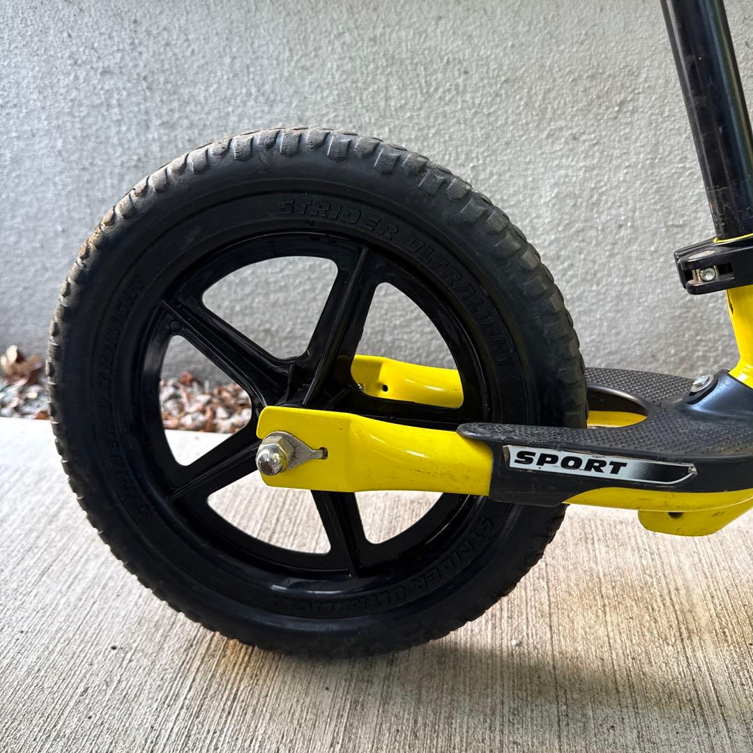 STRIDER 12・ストライダー 12【日本正規品】 イエロー　バランスバイク
