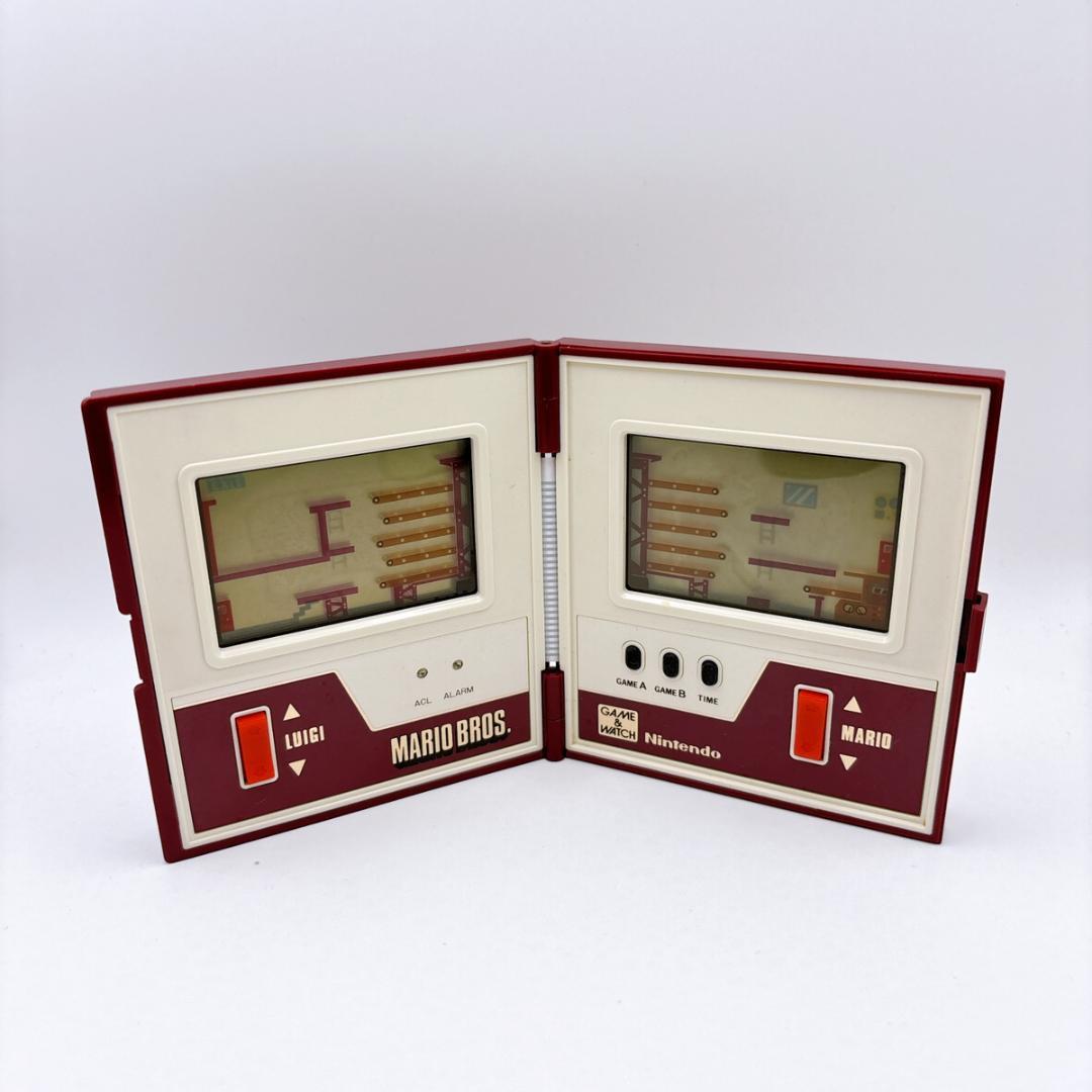 【美品】任天堂 ゲーム&ウオッチ マリオブラザーズ MW-56