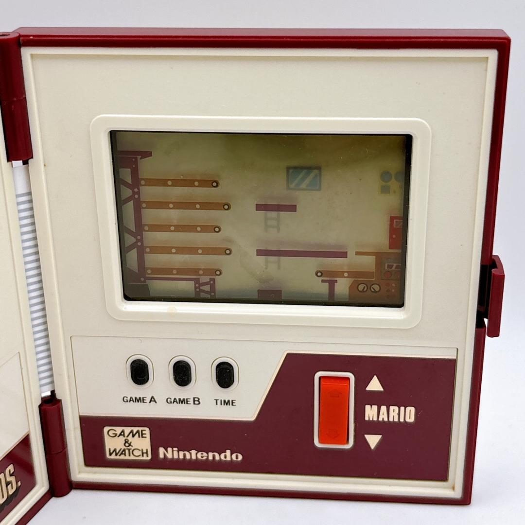 【美品】任天堂 ゲーム&ウオッチ マリオブラザーズ MW-56
