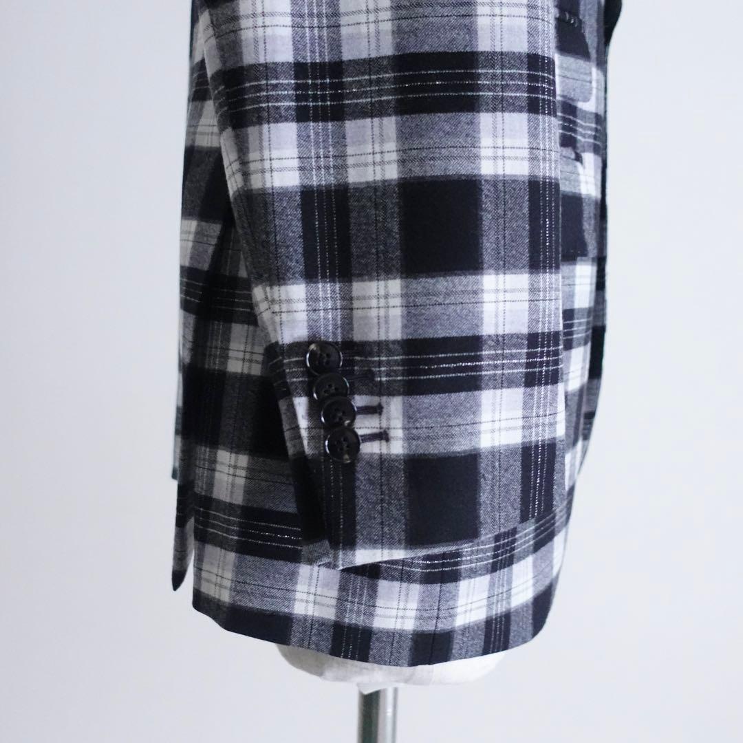 【極美品】GABRIELE PASINI タータンチェック　テーラードジャケット