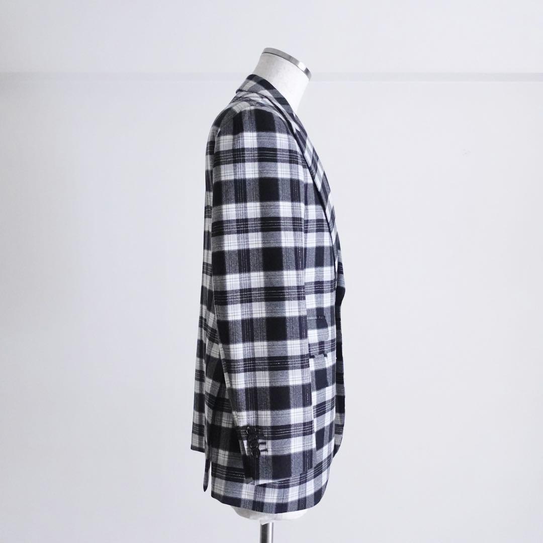 【極美品】GABRIELE PASINI タータンチェック　テーラードジャケット