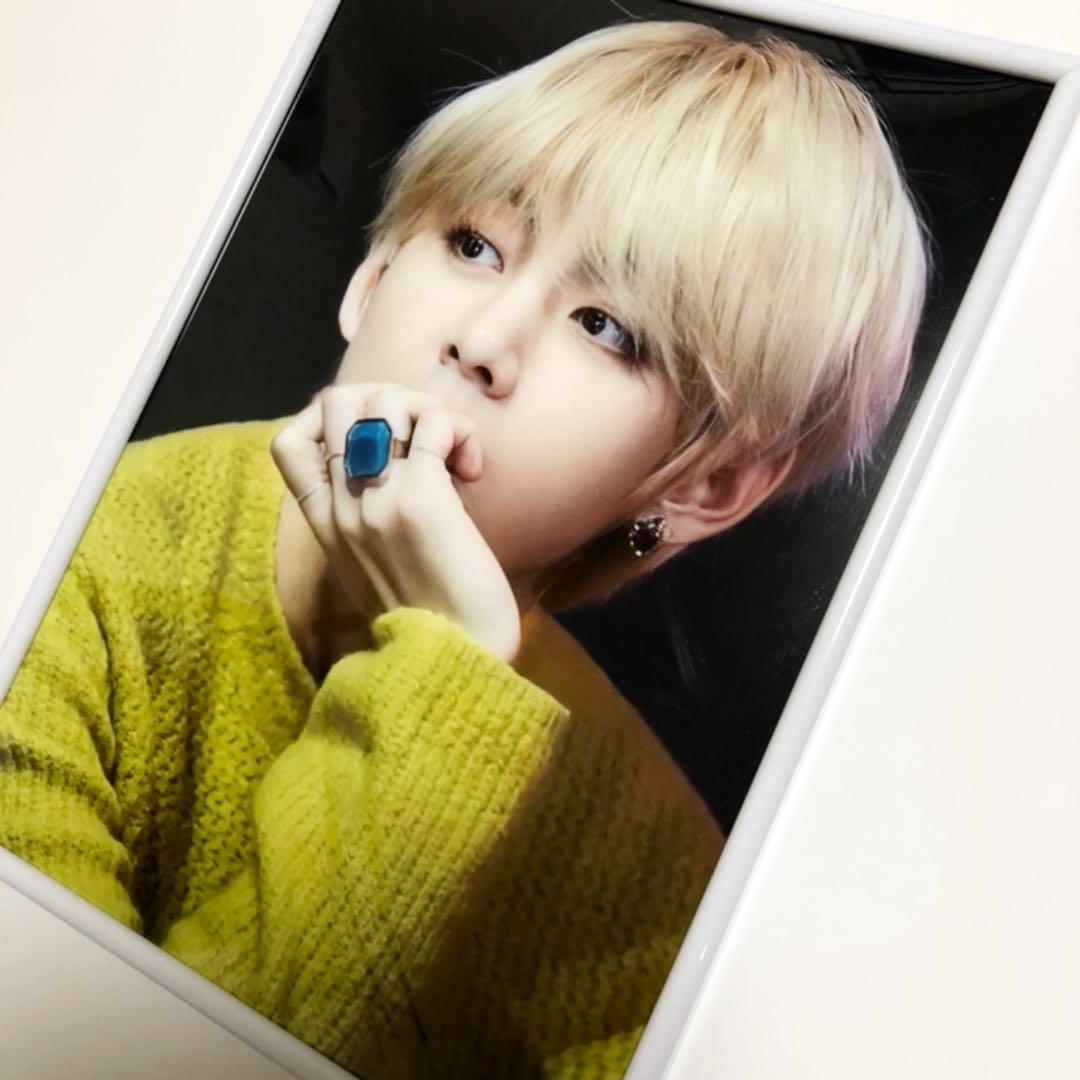 ★新品★  BTS   Ｖ　キム・テヒョン　テテ　額縁付フォト