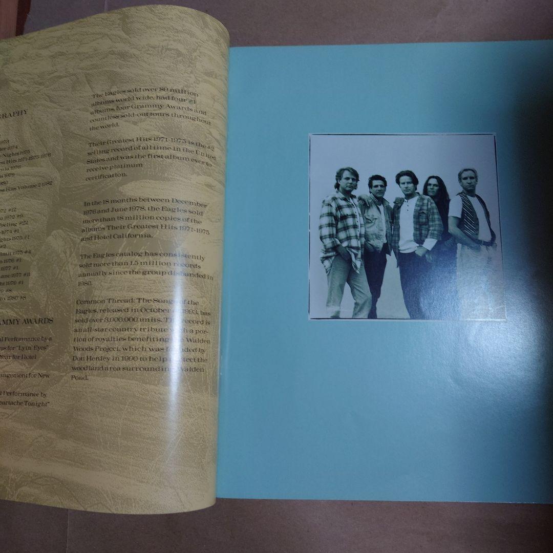 Eagles 1985 ワールドツアー ブックレット