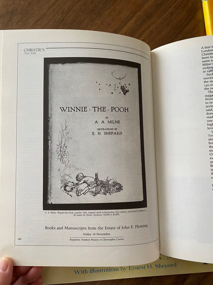 くまのプーさん　Winnie the Pooh 本　保存版