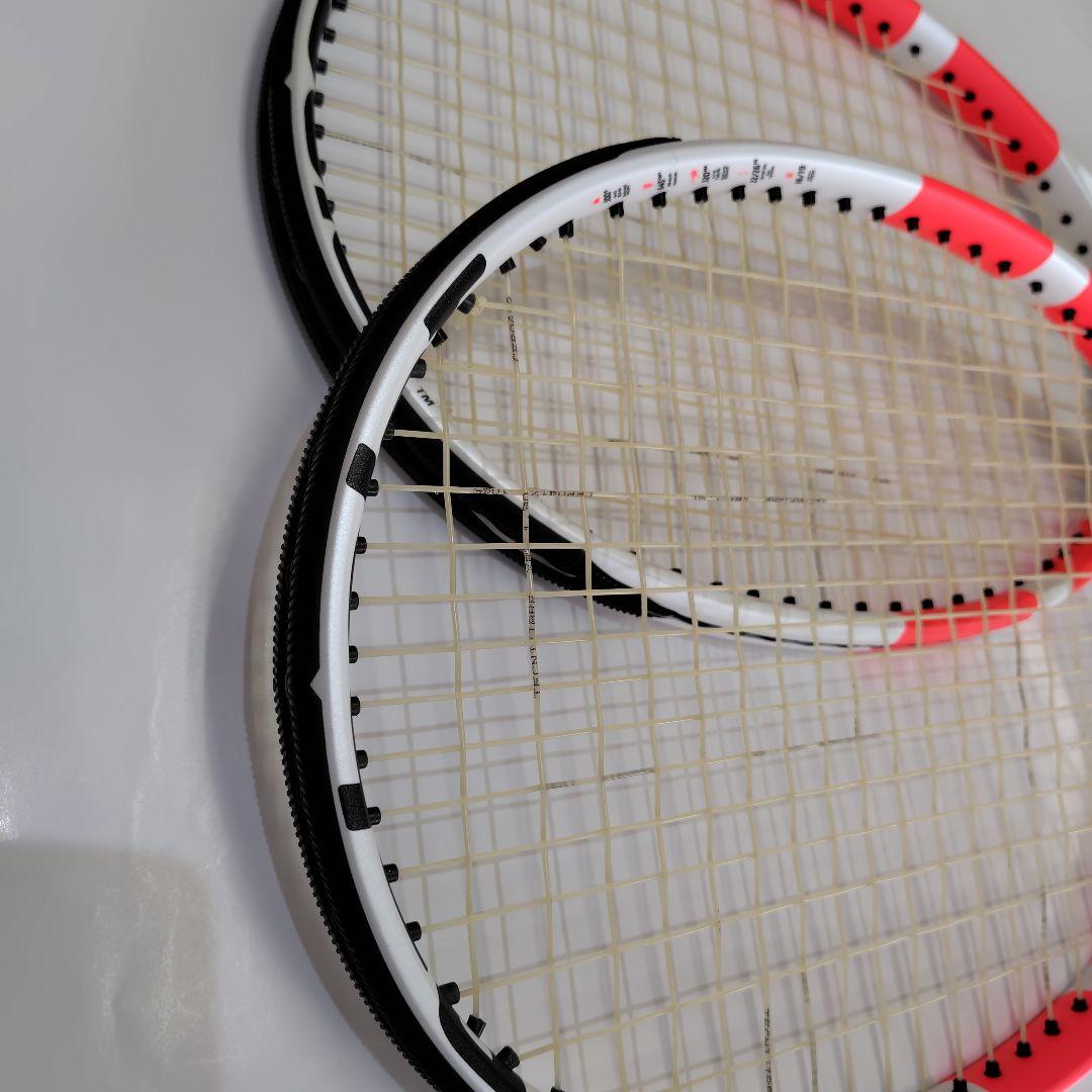 使用1回！Babolat Pure Strike 100 2本セット