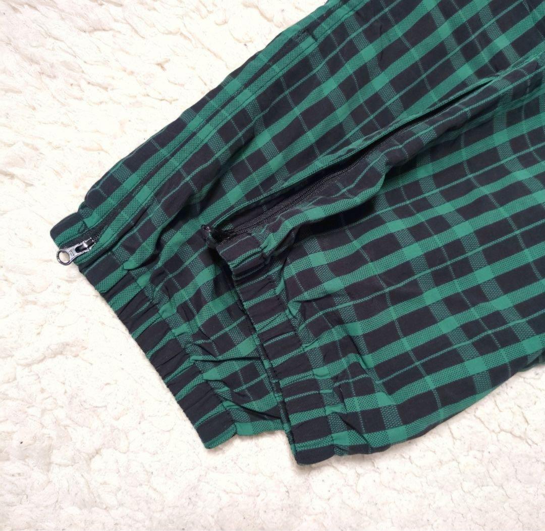 美品 Supreme Nylon Plaid Track Pant Lサイズ
