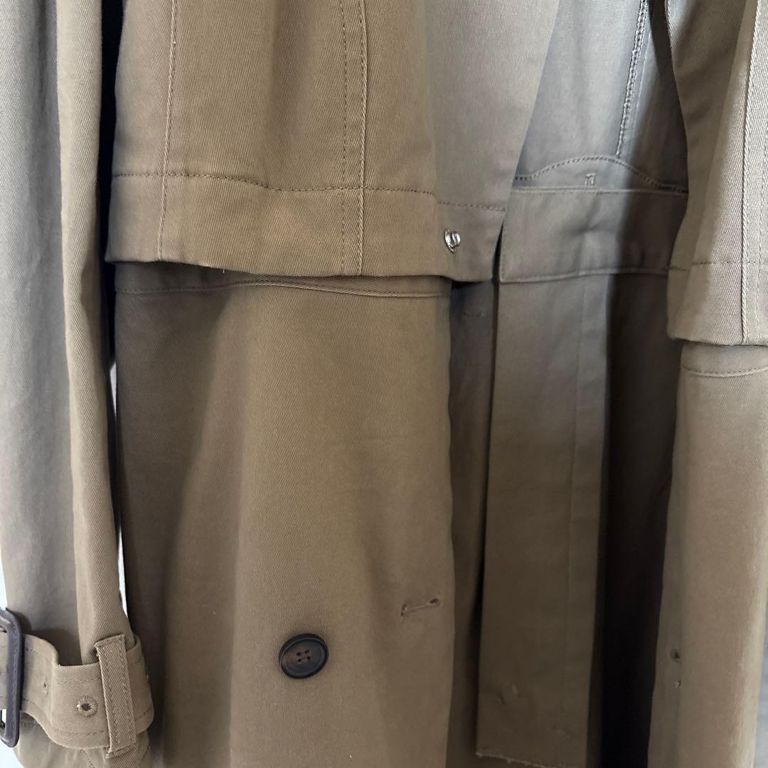 春物　即発送　クヌースマーフ　knuth marf トレンチコート　ベージュ
