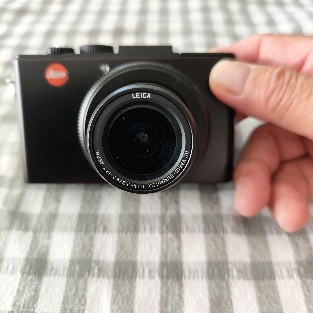 美品！ Leica ライカ D-LUX6セット 本革ハーフケース、予備Batt付
