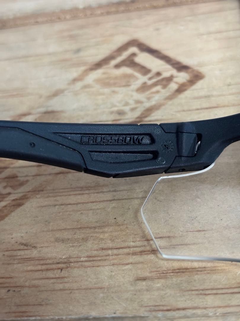 米軍　実物　ESS CROSSBOW ブラック　クリアレンズ　セット