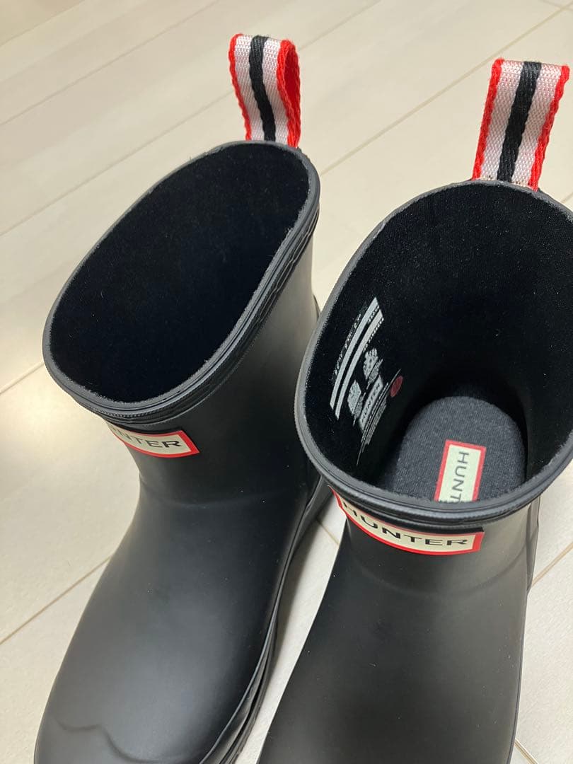 Hunterハンターレインブーツブラック黒UK3２２センチ２３センチ新品長靴