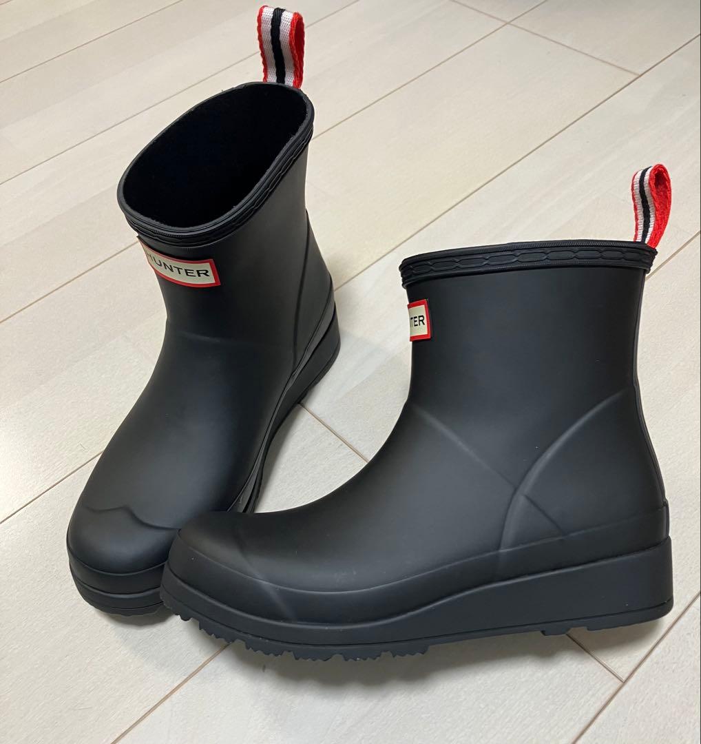Hunterハンターレインブーツブラック黒UK3２２センチ２３センチ新品長靴