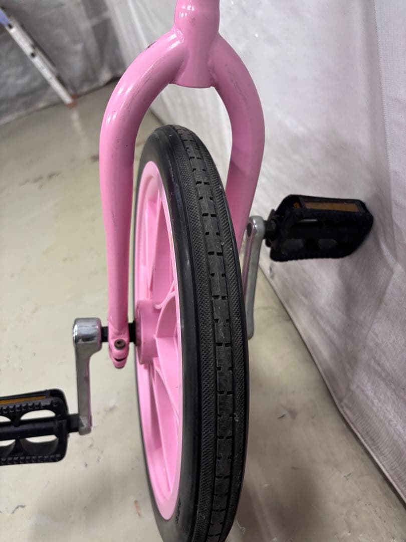 ピンク 一輪車 TOEI HIGHT トーエイライト16インチ ノーパンクタイヤ