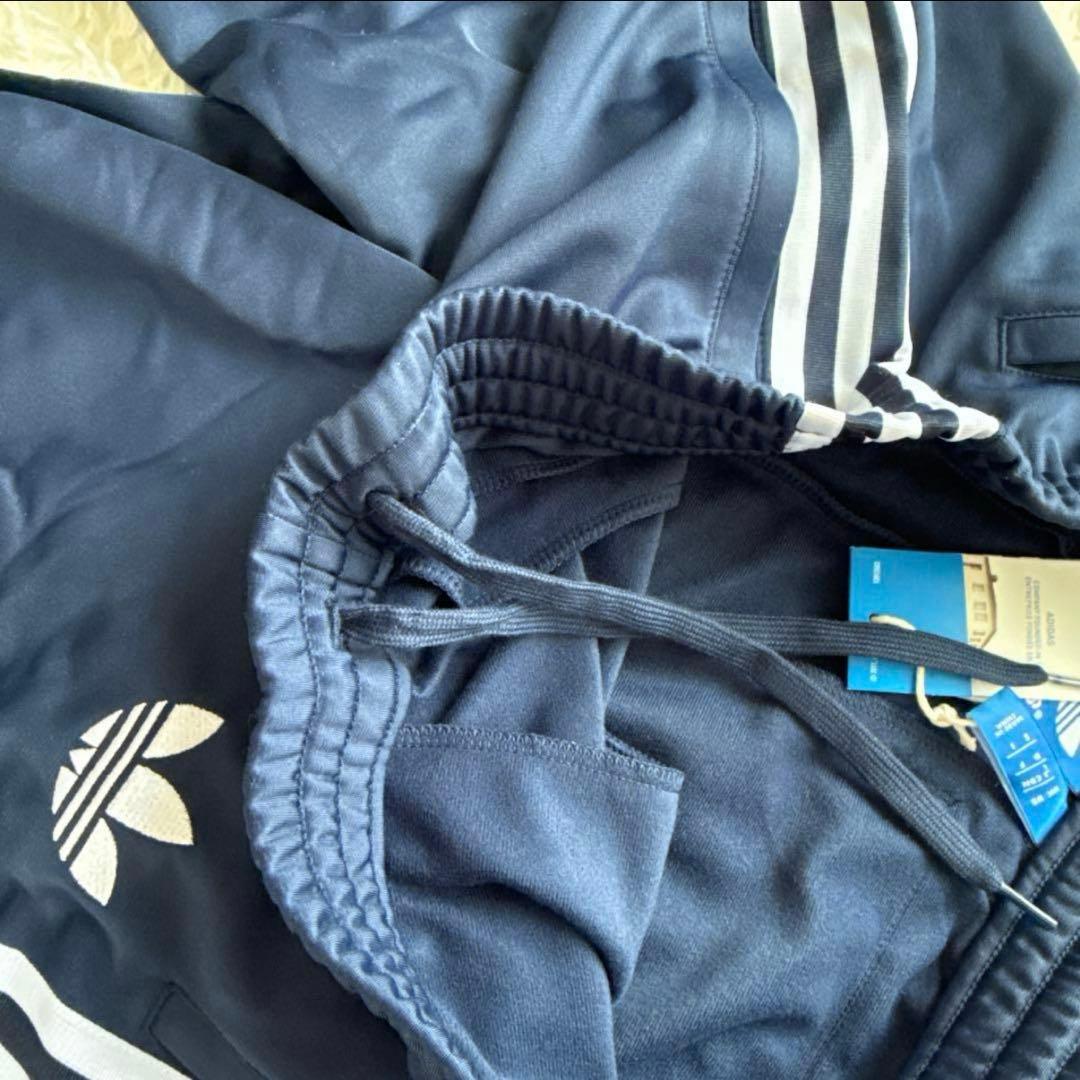 新品　アディダス adidas トラックパンツ ジャージ パンツ ネイビー L
