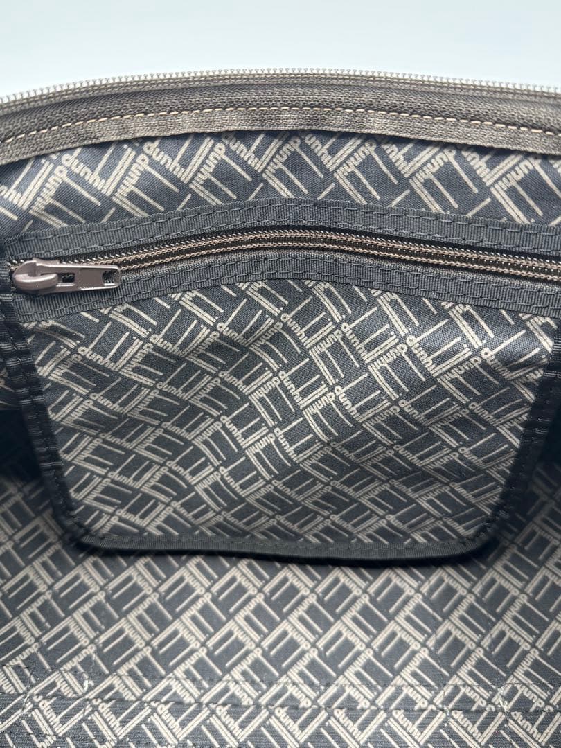 dunhillダンヒル ボストンバッグ　pvc 良品