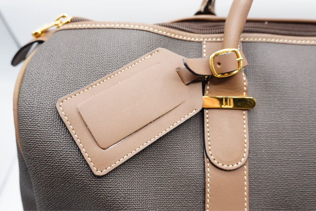dunhillダンヒル ボストンバッグ　pvc 良品