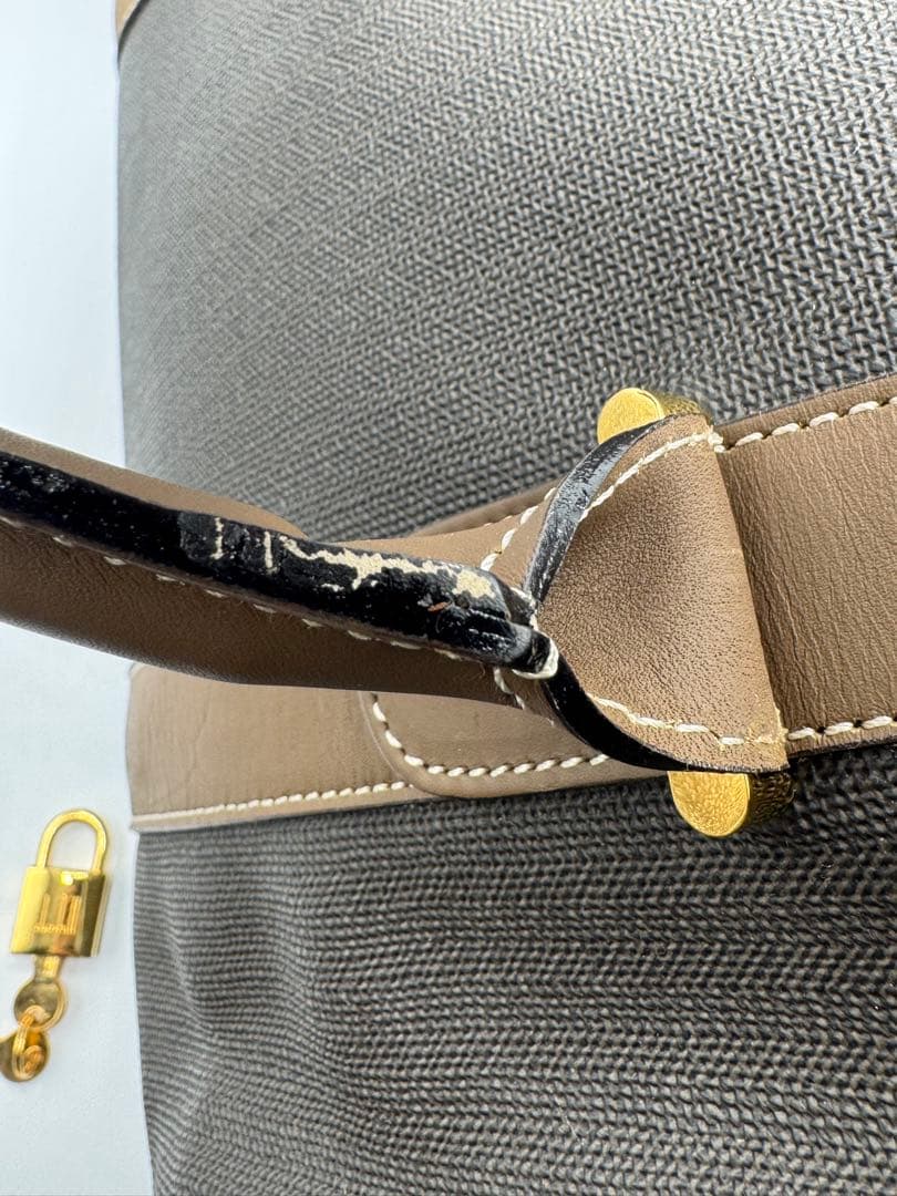 dunhillダンヒル ボストンバッグ　pvc 良品