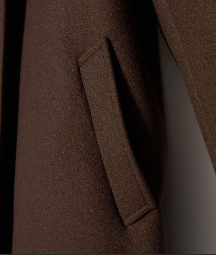 steven alan ウールカシミヤ テントコート M モカ